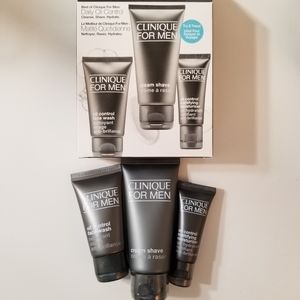 NEW! Clinique Men's Skincare Travel Kit